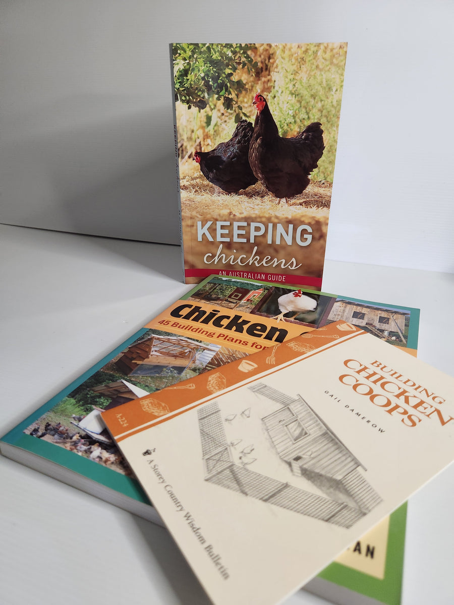Keeping Chickens and Building Chicken Coops 3 Book Bundle