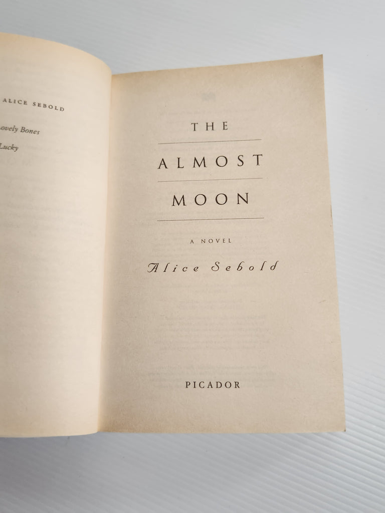 The Almost Moon - Alice Sebold