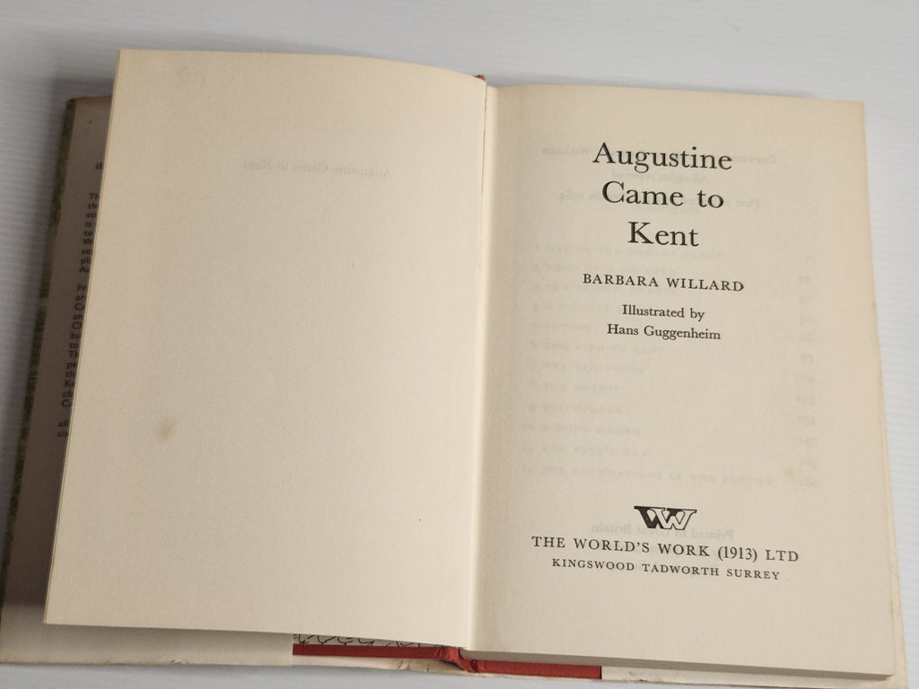 Augustine Came to Kent - Barbara Willard