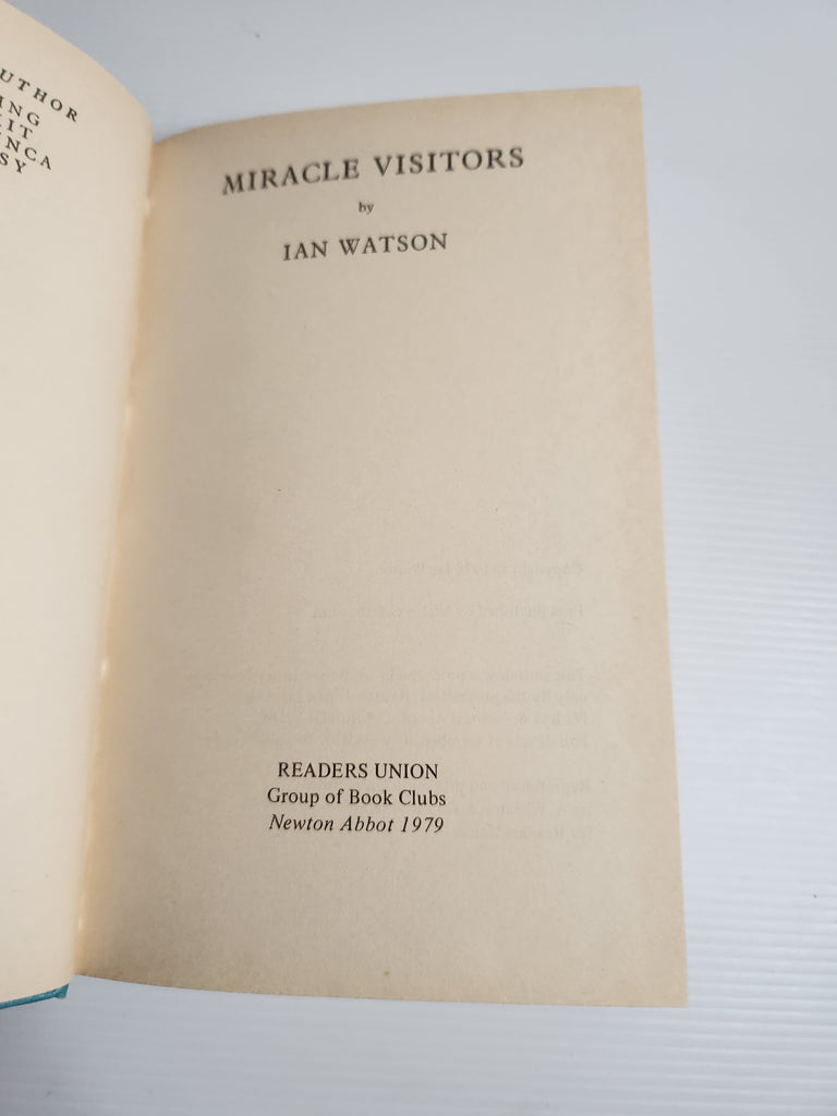 Miracle Visitors - Ian Watson