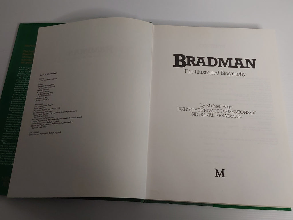 Bradman; The Illustrated Biography - Michael Page