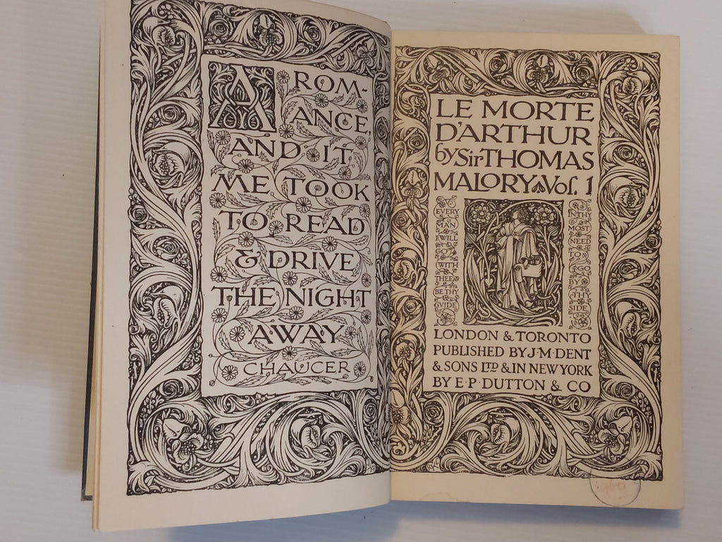 Le Morte D'Arthur (Volume 1) - Sir Thomas Malory