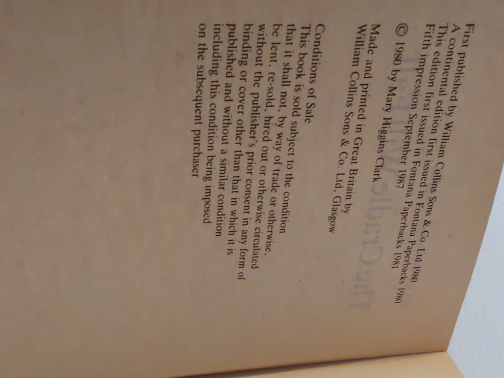 The Cradle Will Fall - Mary Higgins Clark