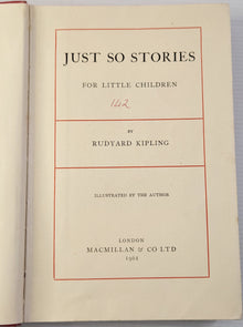 Just So Stories - Rudyard Kipling