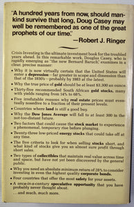 Crisis Investing; Opportunities and Profits in the Coming Great Depression - Douglas R.Casey