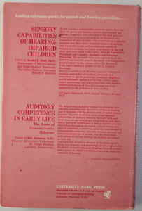 Evoked Response Audiometry; A Topical and Historical Review - John P. Reneau, Ph.D. and Gail Z. Hnatiow, M.S.