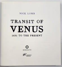 Transit of Venus: 1631 to the Present - Nick Lomb