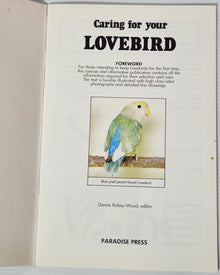 Caring for your Lovebird - Dennis Kelsey-Wood (Editor)