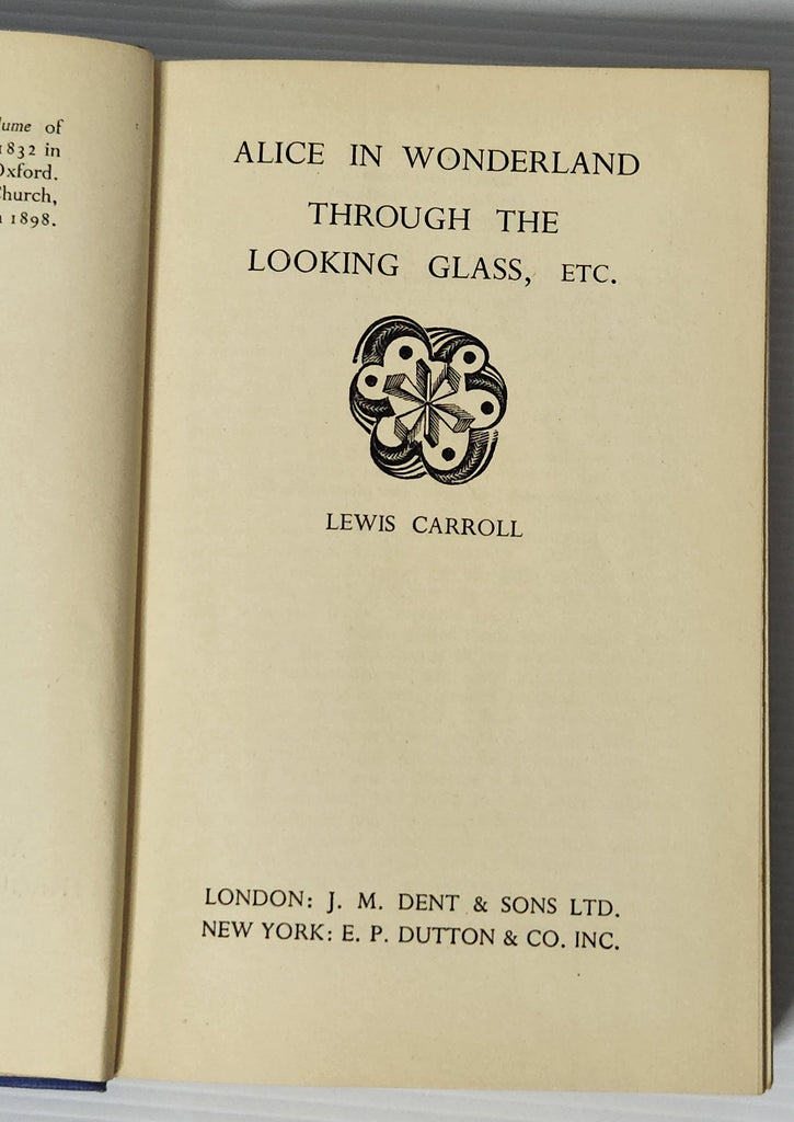Alice in Wonderland and Through the Looking Glass, Etc.- Lewis Carroll