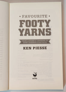 Favourite Footy Yarns - Ken Piesse