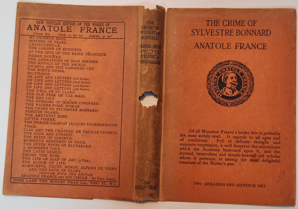 The Crime of Sylvestre Bonnard - Anatole France