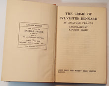 The Crime of Sylvestre Bonnard - Anatole France