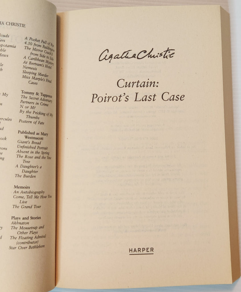 Curtain - Agatha Christie