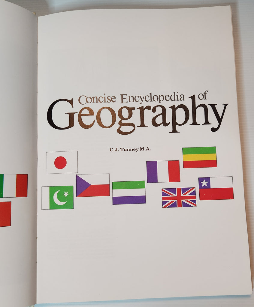 Purnell's Concise Encyclopaedia of Geography - C.J. Tunney