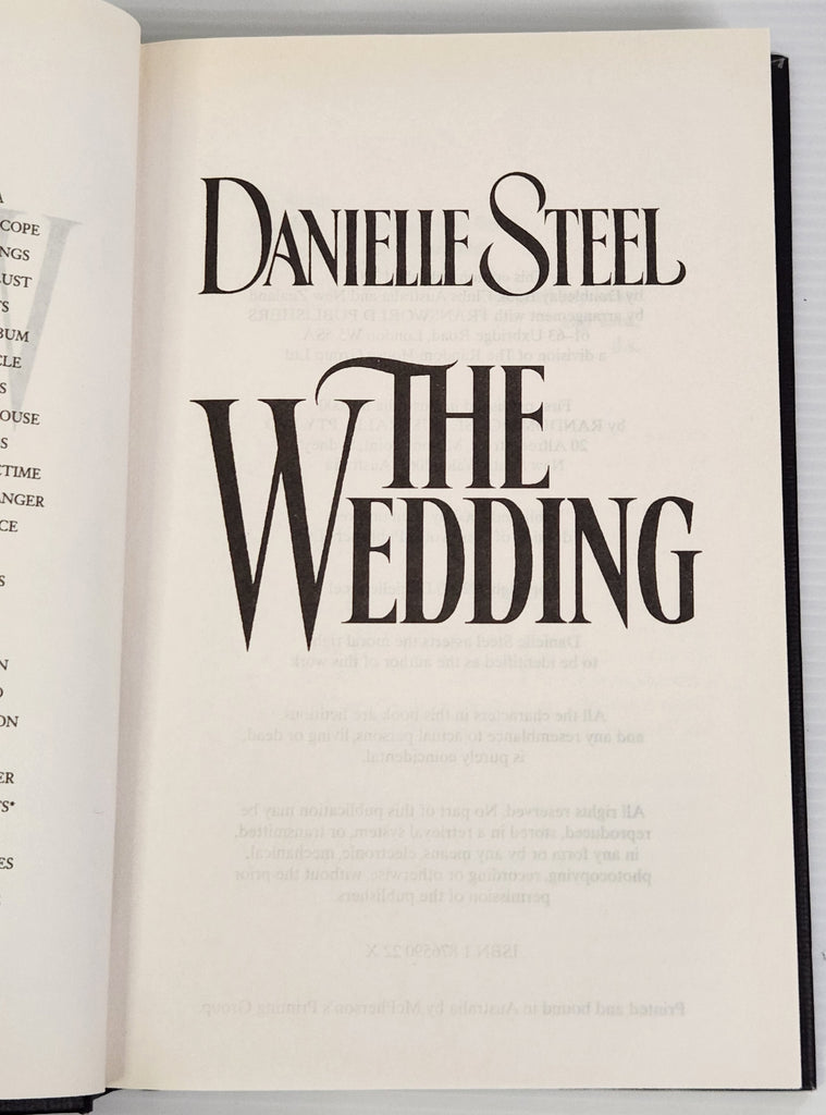 The Wedding - Danielle Steel