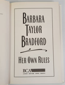 Her Own Rules - Barbara Taylor Bradford