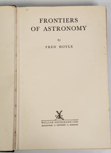 Frontiers of Astronomy - Fred Hoyle