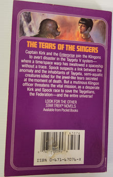 Star Trek #19; The Tears of the Singers - Melinda Snodgrass