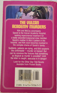 Star Trek #20; The Vulcan Academy Murders - Jean Lorrah