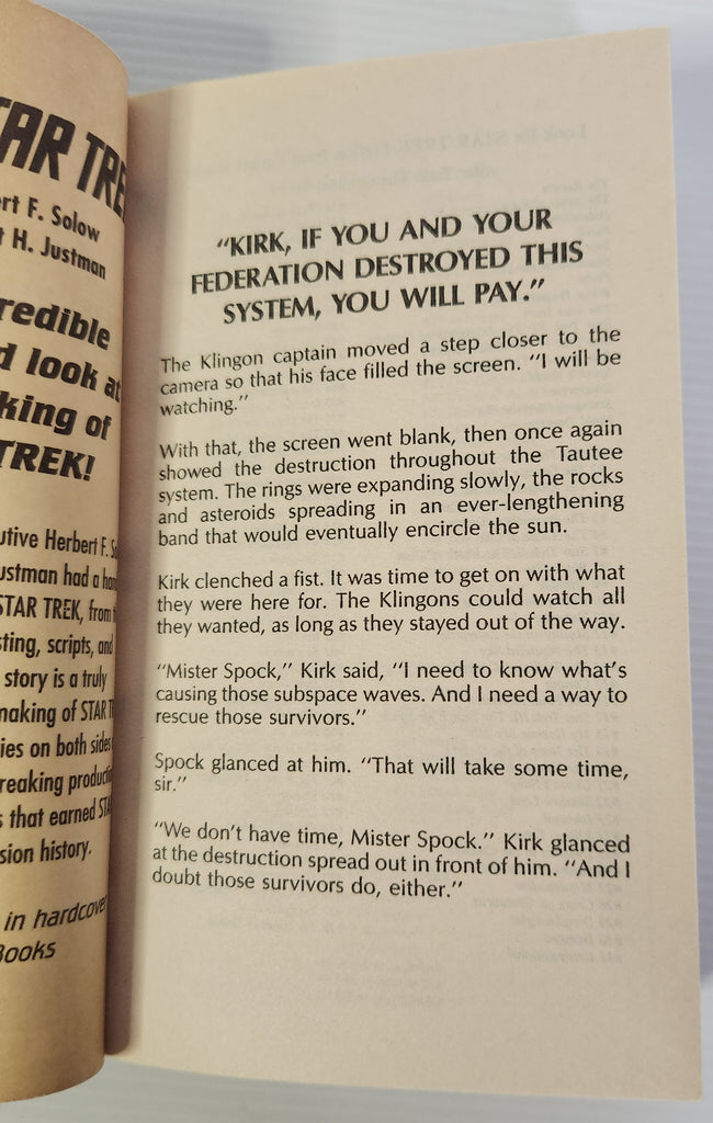 Star Trek #78; The Rings of Tautee - Dean Wesley Smith and Kristine Kathryn Rusch