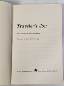 Traveler's Joy - Juliette de Bairacli Levy