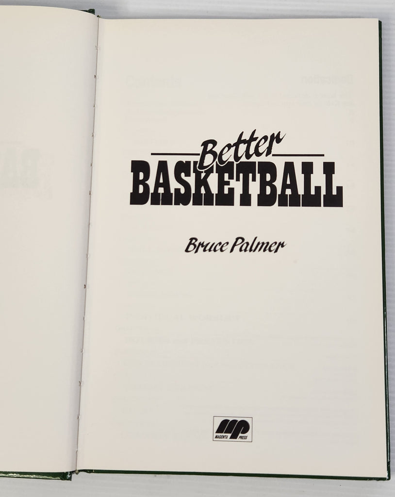 Better Basketball - Bruce Palmer