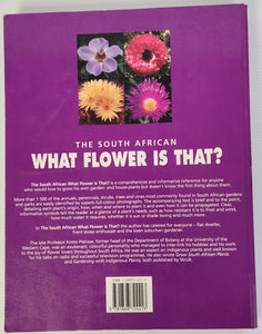 The South African What Flower is That? - Kristo Pienaar