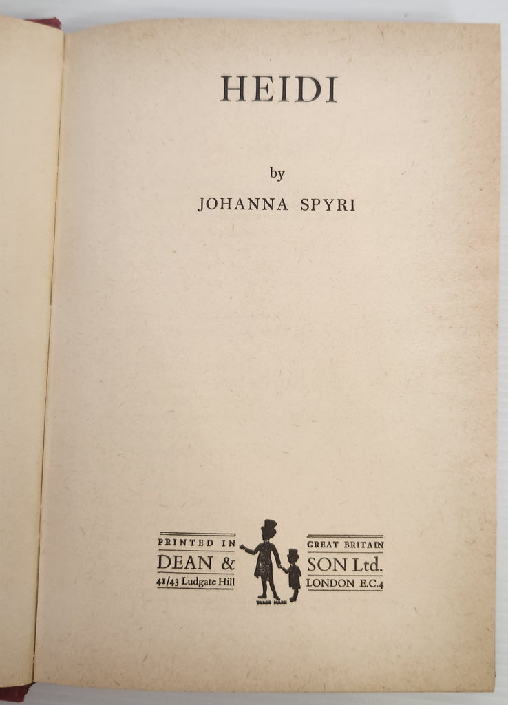 Heidi - Johanna Spyri