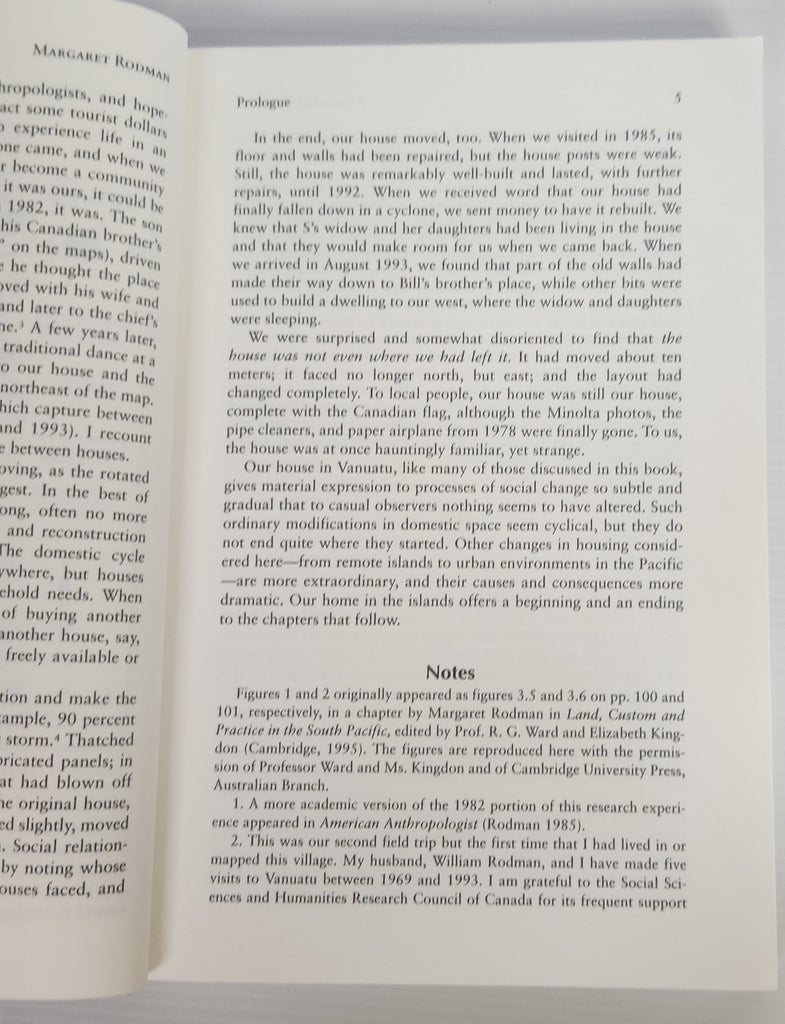 Home in the Islands; Housing and Social Change in the Pacific - Edited by Jan Rensel and Margaret Rodman