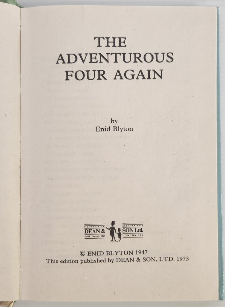 The Adventurous Four Again! - Enid Blyton