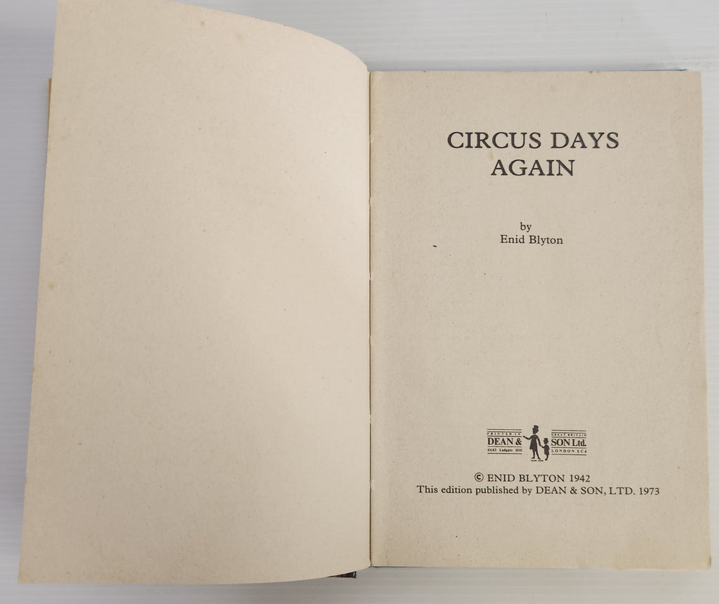 Circus Days Again - Enid Blyton