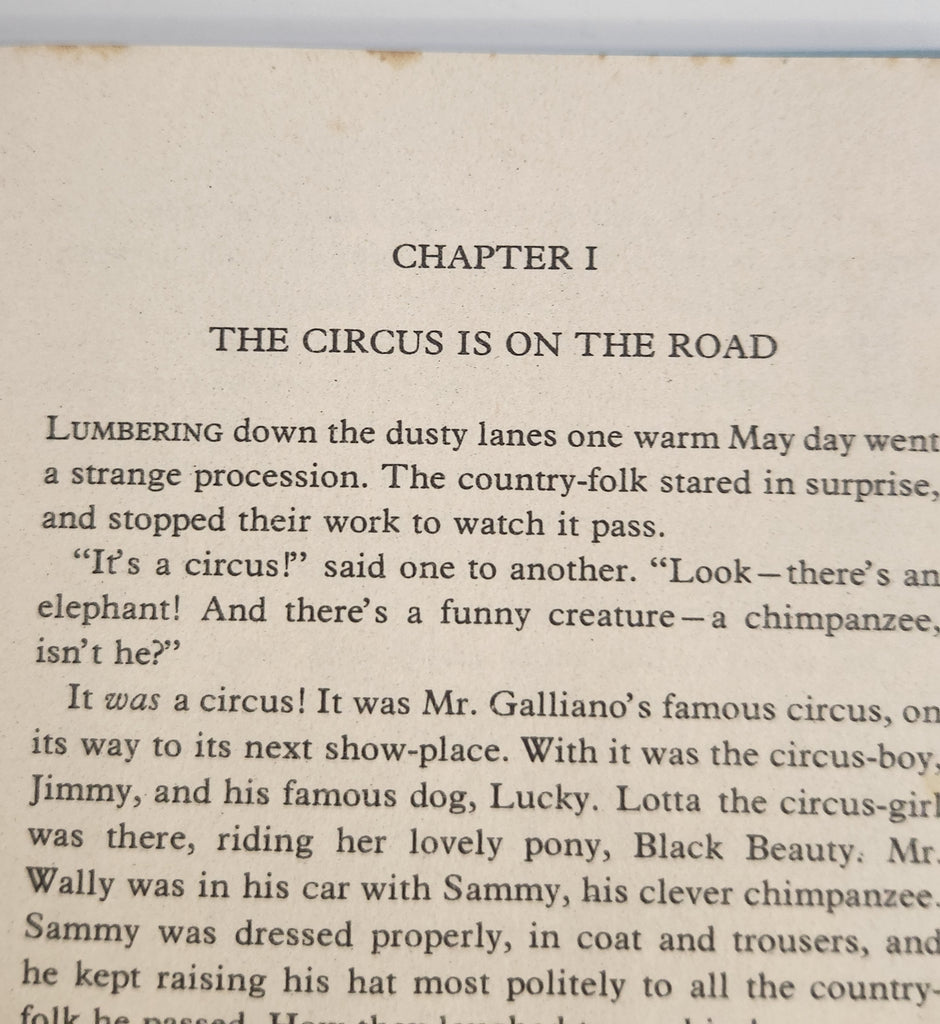 Circus Days Again - Enid Blyton