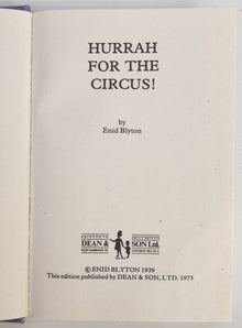 Hurrah for the Circus! - Enid Blyton