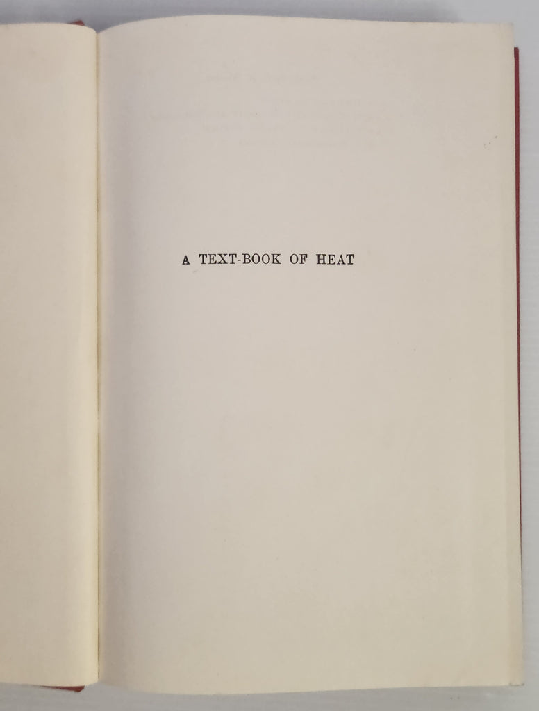 A Text-Book of Heat - G.R.Noakes