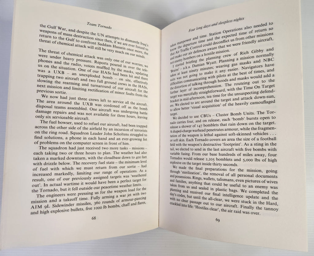 Team Tornado: Life on a Front-Line Squadron - RAF Flight Lieutenants John Peters & John Nichol