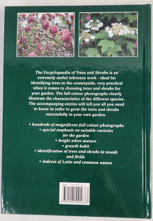 Encyclopaedia of Trees and Shrubs - Nico Vermeulen