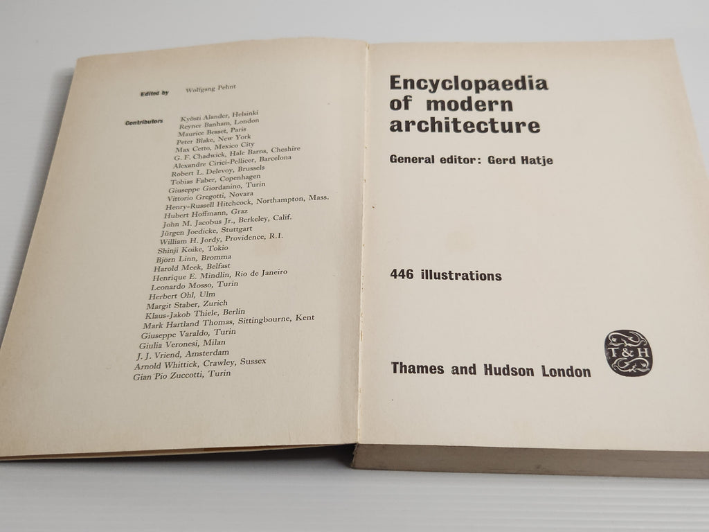 Encyclopaedia of Modern Architecture - Gerd Hatje (Ed.)