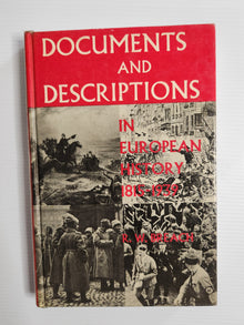 Documents and Descriptions In European History 1815-1939 - R.W.Breach