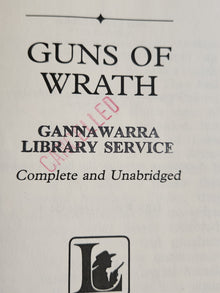 Guns of Wrath - Colin Bainbridge (Large Print)