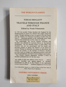 Travels Through France and Italy - Tobias Smollett