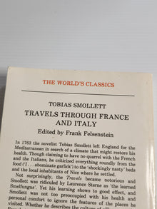 Travels Through France and Italy - Tobias Smollett