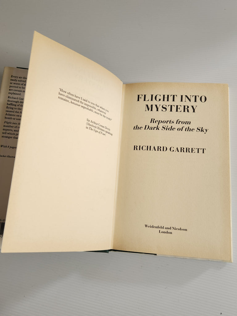 Flight into Mystery - Richard Garrett