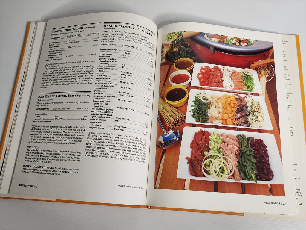 The Barbecue Kettle Cookbook - Marty Klinzman & Shirley Guy