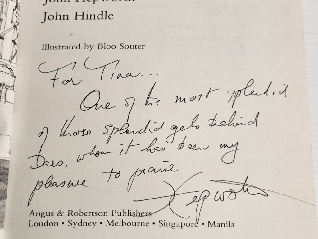 A & R's Boozing Out in Melbourne Pubs - John Hindle & John Hepworth *Signed Copy*