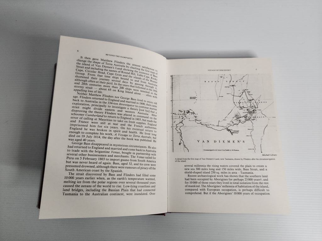 Beyond the Ramparts; A Bicentennial History of Circular Head, Tasmania - Kerry Pink & Annette Ebdon *Signed Copy* *Limited Release First Edition, Book 210 of 250*