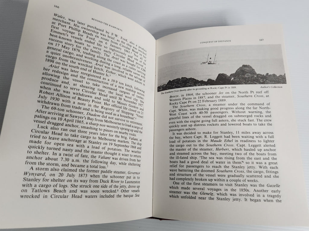 Beyond the Ramparts; A Bicentennial History of Circular Head, Tasmania - Kerry Pink & Annette Ebdon *Signed Copy* *Limited Release First Edition, Book 210 of 250*