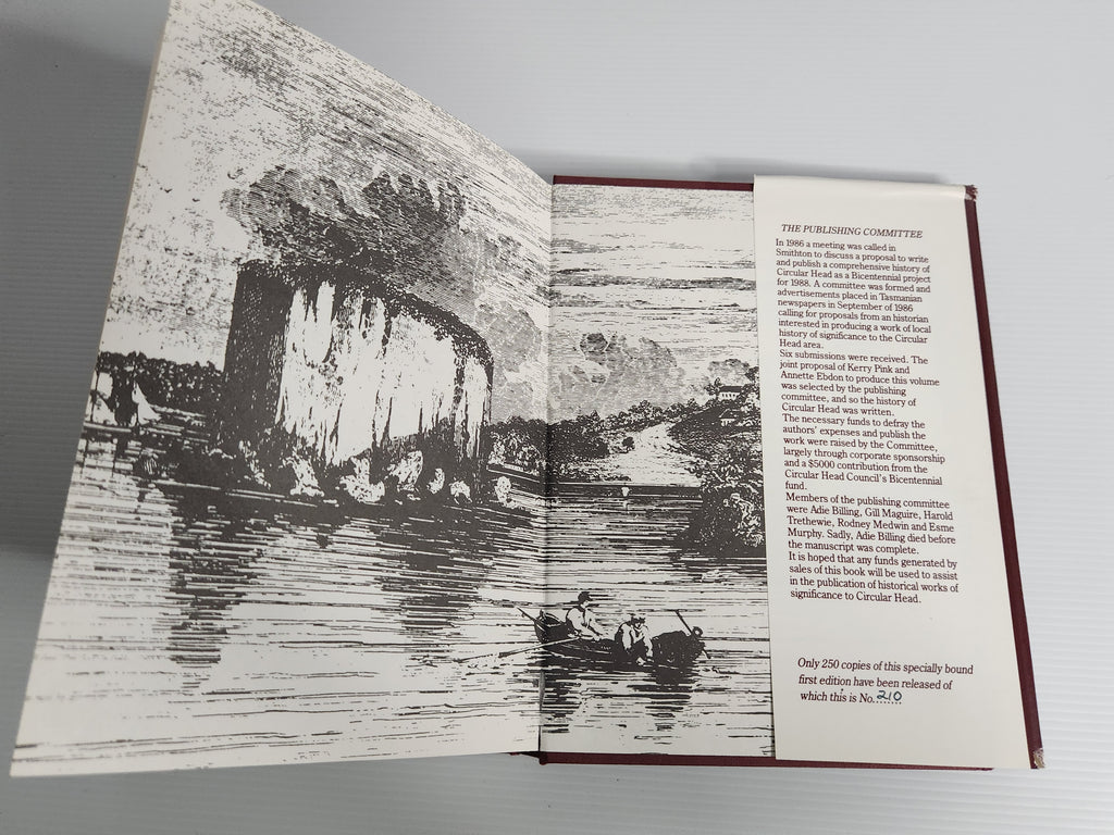 Beyond the Ramparts; A Bicentennial History of Circular Head, Tasmania - Kerry Pink & Annette Ebdon *Signed Copy* *Limited Release First Edition, Book 210 of 250*